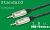 MD Cable StA-J3S-J3S-1,8 Профессиональный симметричный микрофонный кабель (MP2050), Jack 1/8"(3,5мм.) Ст. ( J3C1S) - Jack 1/8"(3,5мм.) Ст. ( J3C1S). Серия Standard. Длина: 1,8м.