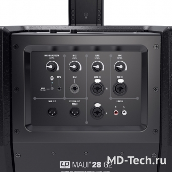 LD Systems MAUI 28 G2   Комплект активной акустики состоящий из сабвуфера и двух компактных звуковых колонн. Собирается в один стэк.