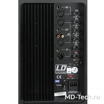 LD Systems PRO 15A (LDPN152A2) - Активная  акустическая система: НЧ динамик: 15", ВЧ драйвер: 1" 