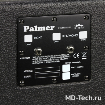 Palmer CAB 212 (PCAB212) Пустой гитарный кабинет для динамиков 2 х 12" закрытый
