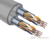 MD Cable DA-C5eFlex-M2 SFTP Профессиональный мультикор Cat 5e SFTP и цифровой аудио через Ethernet кабель 2 линии 4x2x0,22 мм2 в двойной изоляции и с двойным (плетеным и алюминиевым) экраном -25°C To +70°C. 150 метров
