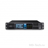 Fidek FPT-15002  - 2-х канальный усилитель мощности с DSP, интерфейсом Dante и тач-скрин монитором