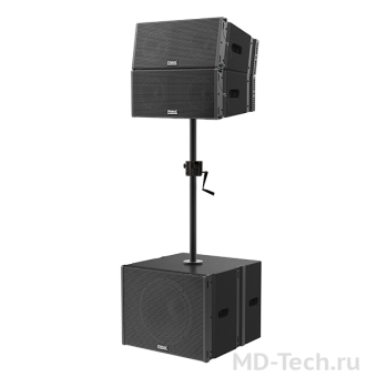 Fidek Speaker Stand for FLA-208H / FLA-115SUB Регулируемая стойка для напольной установки линейного массива