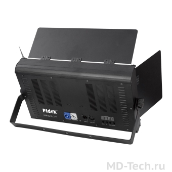 Fidek FLQA-31088 Заливная светодиодная панель высокой мощности 108x3Вт RGB, в черном корпусе.