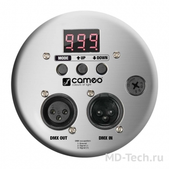 CAMEO PAR 56 CAN RGB 10 PS  Светодиодный PAR 56 прожектор 108x10мм RGB в полированном корпусе