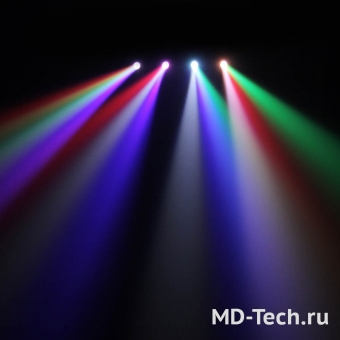 CAMEO HYDRABEAM 400RGBW - Комплект световой «вращающийся эффект» с 4-мя сверхбыстрыми мини-головами типа BEAM 4х10Вт. RGBW