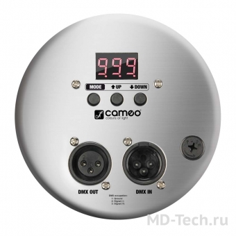 CAMEO PAR 64 CAN RGB 3W PS Светодиодный PAR 64 прожектор 36x3Вт RGB в полированном корпусе